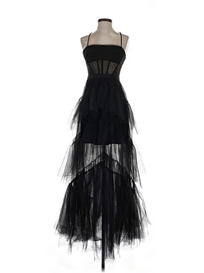 Pre-owned Bcbgmaxazria Cocktail Dress In Black