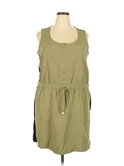 Pre-owned Assorted Brands Casual Dress In Green