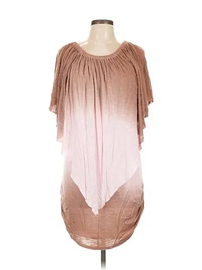 Pre-owned Young Fabulous & Broke Casual Dress In Brown