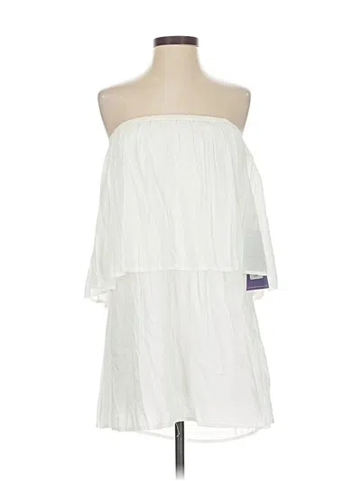 Pre-owned Show Me Your Mumu Cocktail Dress In White