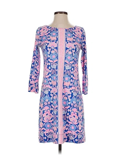 Pre-owned Lilly Pulitzer Casual Dress In Blue