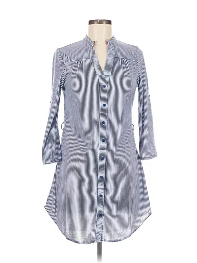 Pre-owned Passport Casual Dress In Blue