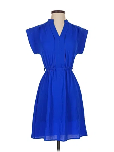Pre-owned Monteau Casual Dress In Blue