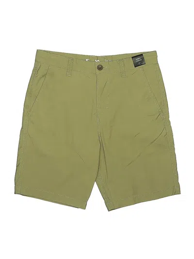 Pre-owned Rvca Kids' Khaki Shorts In Brown