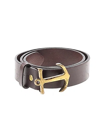 Pre-owned Vineyard Vines Leather Belt In Brown