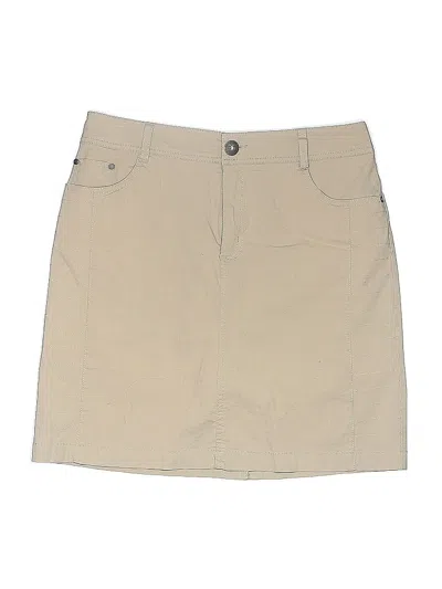 Pre-owned Tribal Skort In Brown
