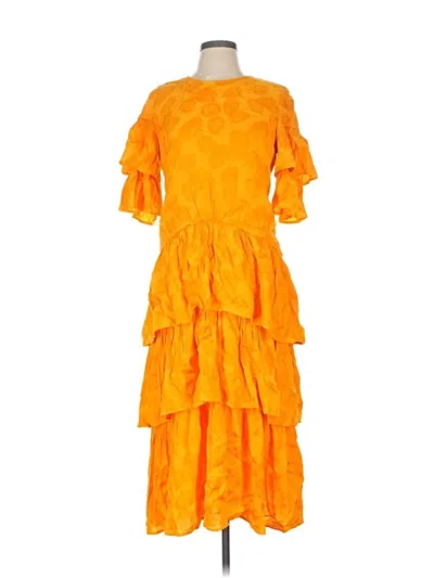 Pre-owned Rejina Pyo Cocktail Dress In Orange