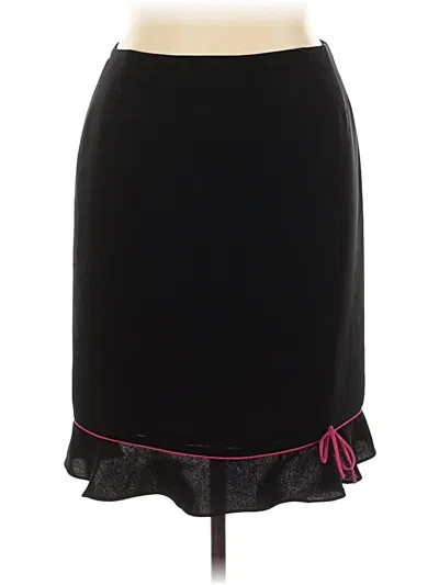 Pre-owned Jessica Howard Casual Skirt In Black