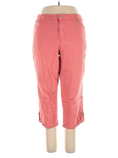 Pre-owned Nine West Casual Pants In Pink