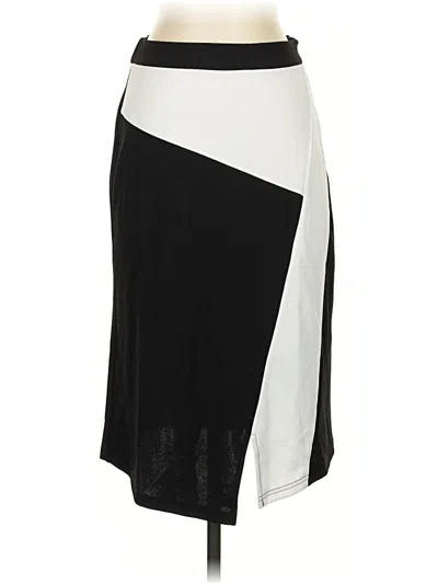 Pre-owned Shein Casual Skirt In Black