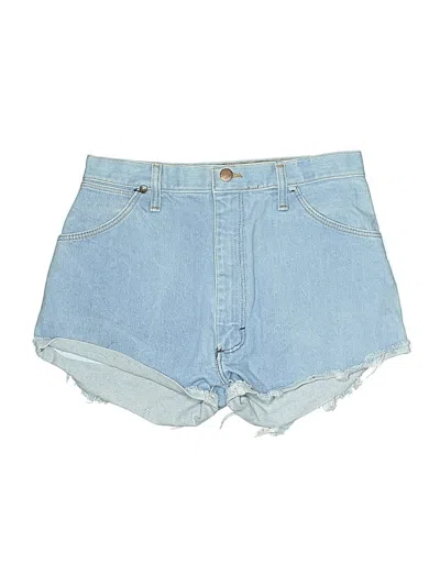 Pre-owned Wrangler Jeans Co Denim Shorts In Blue