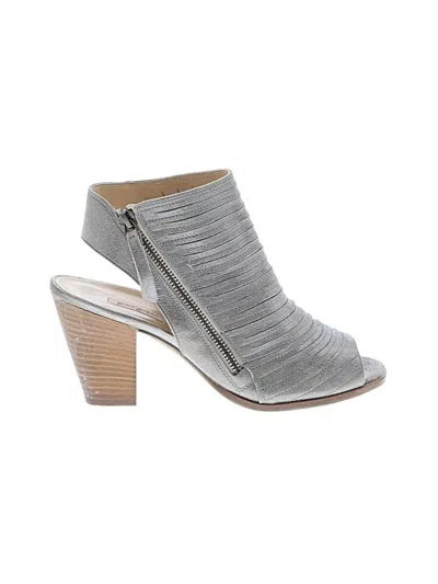 Pre-owned Paul Green Heels In Silver