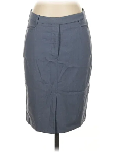 Pre-owned Bcbgmaxazria Formal Skirt In Gray