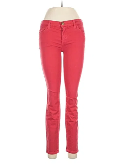 Pre-owned Current Elliott Jeans In Red