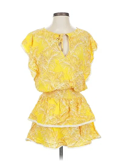 Pre-owned Melissa Odabash Casual Dress In Yellow