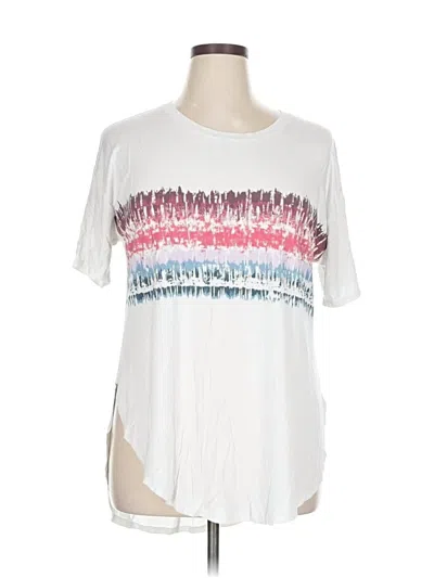 Pre-owned Livi Short Sleeve T-shirt In White