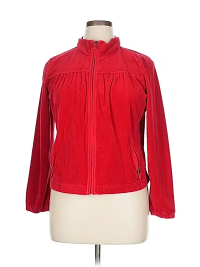 Pre-owned Liz Claiborne Jacket In Red
