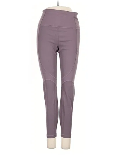 Pre-owned Athleta Active Pants In Purple