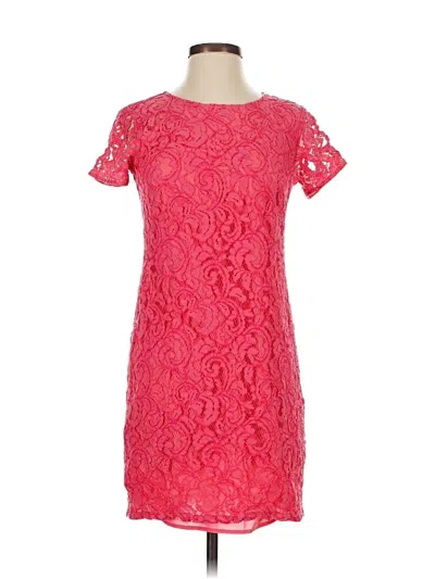Pre-owned Ann Taylor Cocktail Dress In Pink