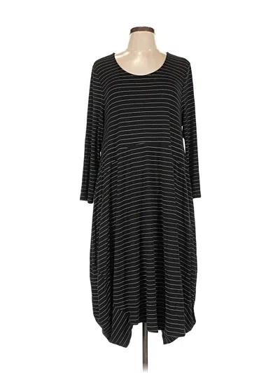 Pre-owned Assorted Brands Casual Dress In Black