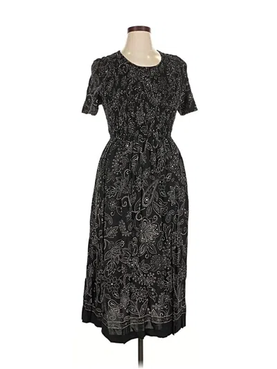 Pre-owned Coldwater Creek Casual Dress In Black