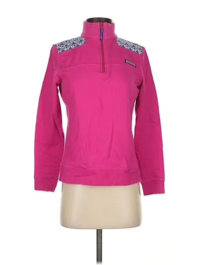 Pre-owned Vineyard Vines Sweatshirt In Pink