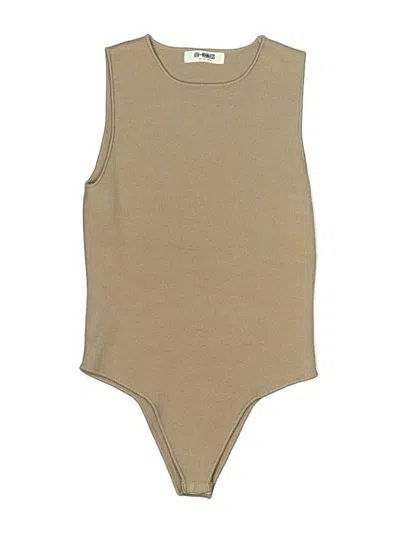 Pre-owned 4th & Reckless Bodysuit In Brown