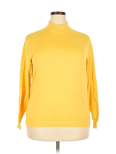 Pre-owned Malo Turtleneck Sweater In Yellow