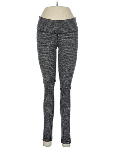 Pre-owned Lululemon Athletica Active Pants In Gray