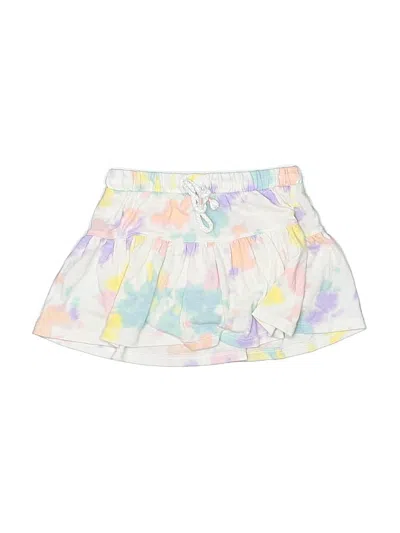 Pre-owned Cat & Jack Kids' Active Skirt In White