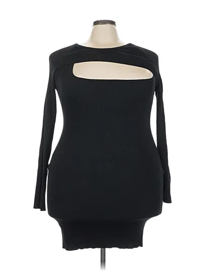 Fashion Nova Cocktail Dress In Black