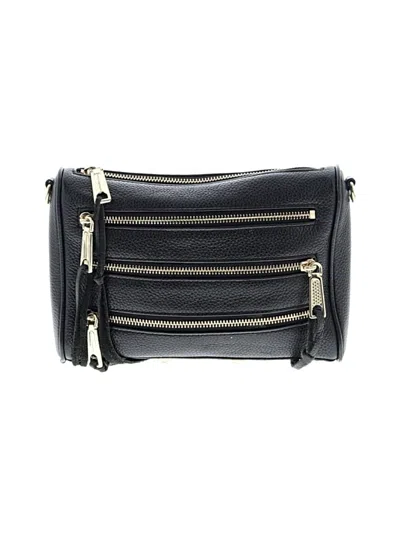 Pre-owned Rebecca Minkoff Leather Crossbody Bag In Black