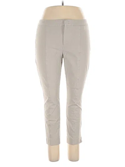 Pre-owned Nydj Casual Pants In Gray