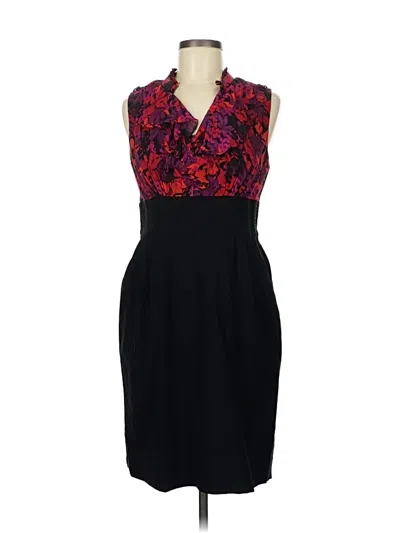 Pre-owned Shoshanna Cocktail Dress In Black