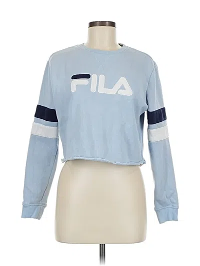 Pre-owned Fila Sweatshirt In Blue