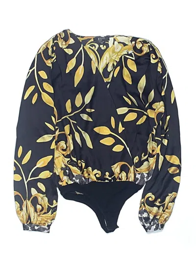 Pre-owned George Marciano For Guess Bodysuit In Yellow