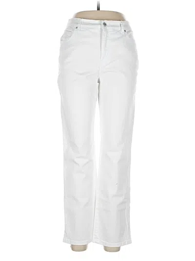 Pre-owned Gloria Vanderbilt Casual Pants In White