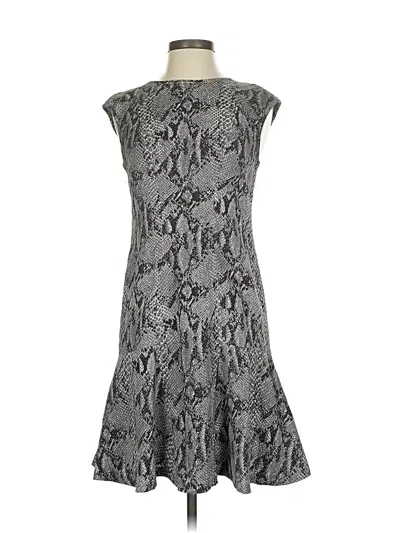 Pre-owned Ann Taylor Cocktail Dress In Gray
