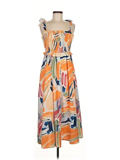 Pre-owned Jodifl Casual Dress In Orange