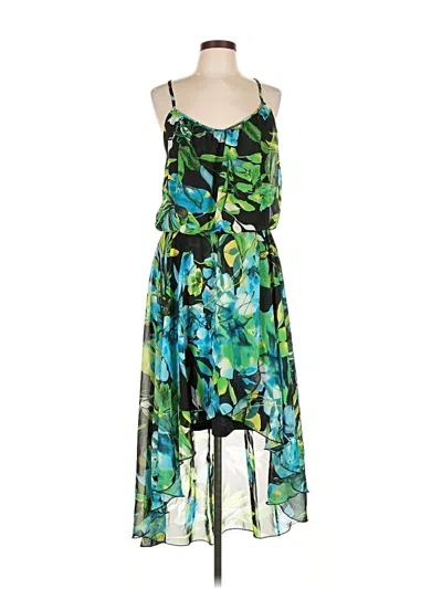 Pre-owned Ashley Stewart Cocktail Dress In Green