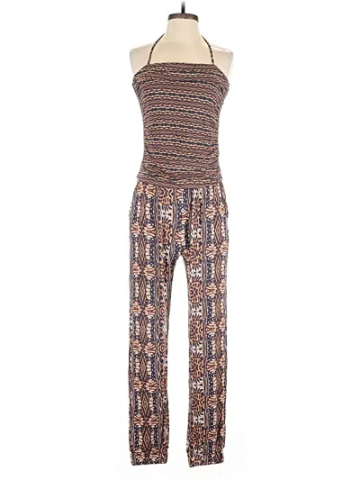 Pre-owned Cabi Jumpsuit In Brown