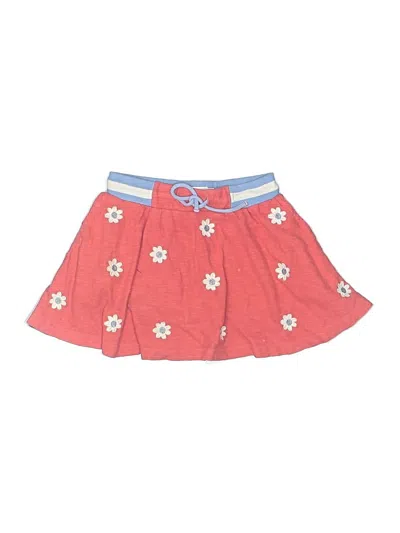 Pre-owned Mini Boden Kids' Skirt In Red