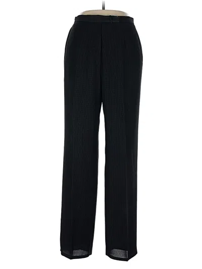 Pre-owned Kasper Dress Pants In Black