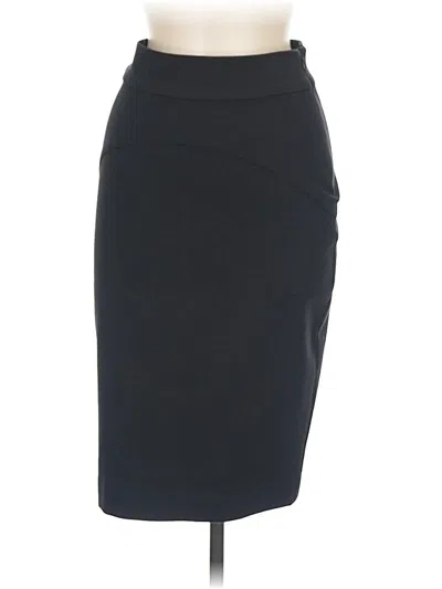 Pre-owned Diane Von Furstenberg Formal Skirt In Black