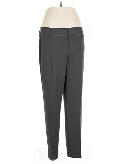 Pre-owned Luisa Cerano Dress Pants In Green