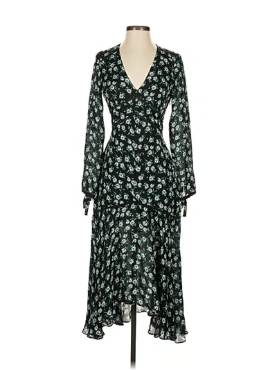 Pre-owned Intermix Casual Dress In Green