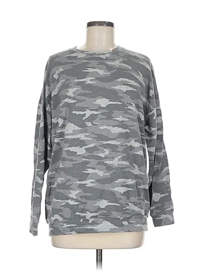 Pre-owned Athleta Sweatshirt In Gray