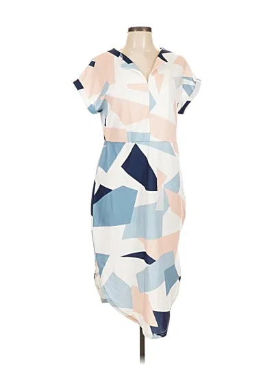 Pre-owned Assorted Brands Casual Dress In Blue