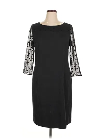 Pre-owned Talbots Cocktail Dress In Black
