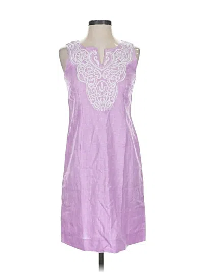 Talbots Casual Dress In Purple